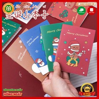 Sổ Tay Noel⭐ đồ dùng quà tặng khen thưởng trong học tập mùa giáng sinh