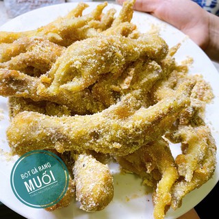 Bột rang muối (gia vị gà, vịt, sụn, bề bề... rang muối)