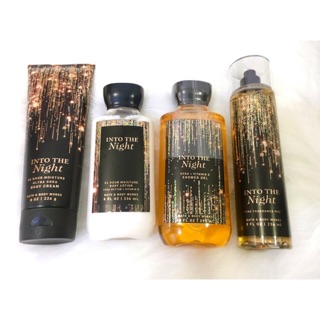 [ Auth-sẵn] Bộ sưu tâp Tắm Dưỡng Body Xịt thơm Bath and Body Works - Into the Night