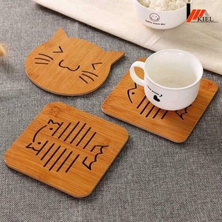 . Miếng lót nồi bằng gỗ cách nhiệt nhiều hình (size to ) với kiểu dáng đẹp ,độc đáo ..