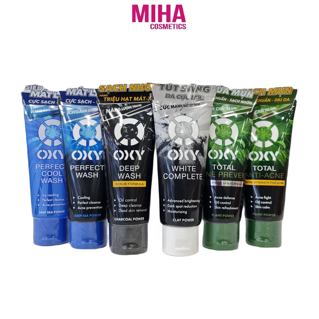 Sữa Rửa Mặt Nam OXY 100g