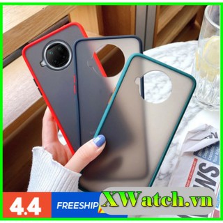 Ốp cao su non Xiaomi Mi 10T lite / Note 9 pro 5G lưng nhám chống vân tay