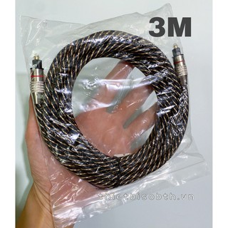 [Mã ELHACE giảm 4% đơn 300K] Dây Quang Âm Thanh Bọc Dù Chất Lượng Cao Optical 3M