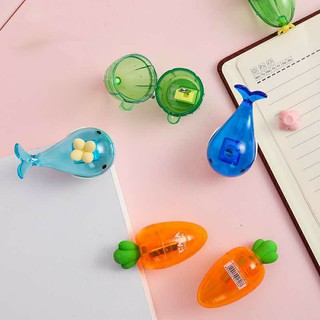 Gọt bút chì xương rồng cá heo cà rốt