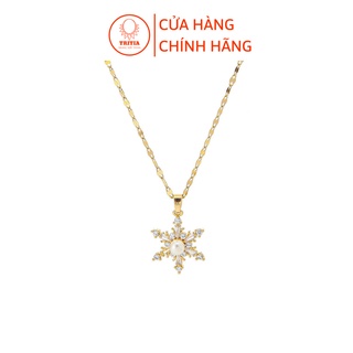 Dây chuyền Titan bông tuyết Tritia DC44