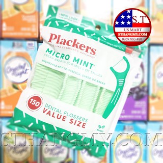 Tăm Chỉ Nha Khoa Plackers Flossers Picks từ Mỹ
