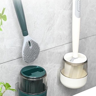 Chổi Cọ Bồn Cầu [𝑭𝑹𝑬𝑬𝑺𝑯𝑰𝑷 ] Cọ bồn cầu silicon, chà toilet nhà vệ sinh cọ đa năng cao cấp