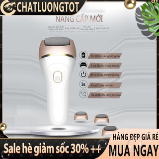Máy chà gót chân máy tẩy da chết chân tự động cọ gót chân khô nứt vết chai chân massage chân nhỏ gọn tiện lợi