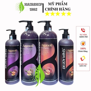 Cặp dầu gội dầu xả BERDYWINS Phục hồi tóc hư tổn tái tạo cấu trúc tóc – siêu mềm mượt|bộ dầu gội xả 1000ml * 2