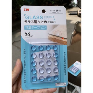 Set 20 hạt nhựa kê bàn kính KM.309