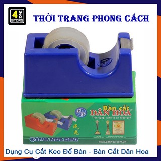 Dụng Cụ Cắt Băng Keo Nhỏ Để Bàn - Bàn Cắt Băng Keo Dân Hoa