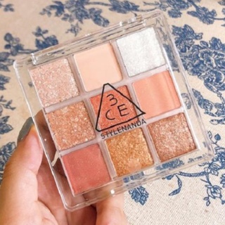 Bảng mắt mịn lì 9 ô 3CE MULTI EYE COLOR PALETTE #SHOT AGAIN