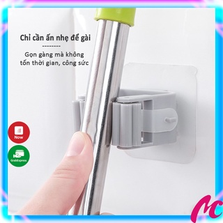 Móc Kẹp Chổi Dán Tường Siêu Dính Tiện Lợi_MC484