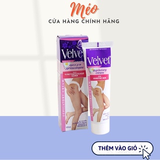 Kem tẩy lông Velvet chuẩn Nga [CHÍNH HÃNG 100%] Sản phẩm tẩy lông đình đám_Giúp da trắng dáng xinh_Thêm phần tự tin