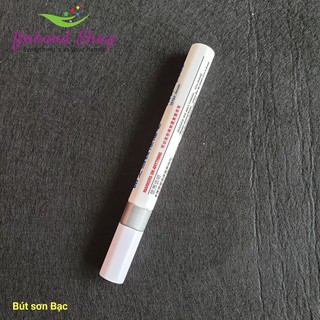 Bút sơn vàng bạc gói hoa