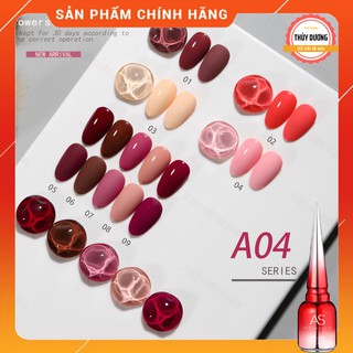 Sơn gel AS chính hãng chai đỏ mã A4 15ml