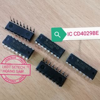 IC số 4029 cắm CD4029 CD4029BE