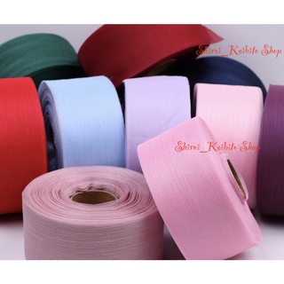 Ruy băng voan gân, sợi nhũ lấp lánh, bản rộng 6cm, dài 3m