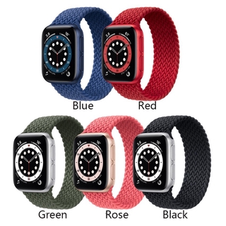 Dây đeo đồng hồ thông minh sợi nylon cho Apple Watch 6 iWatch Series 5 4 3 38mm 40mm 42mm 44mm bản sao tiêu chuẩn 1:1 t