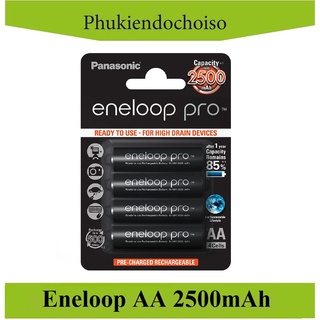 PIN ENELOOP AA 2500 Mah thế hệ thứ 4 với 2100 lần sạc