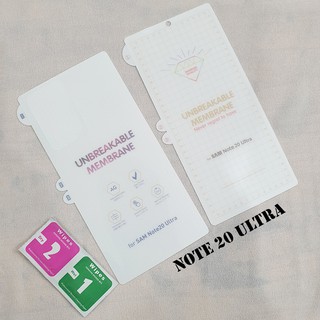 Miếng dán PPF Samsung Note 20 Ultra