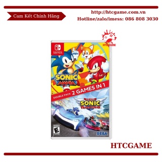 Thẻ game Sonic Mania + Team Sonic Racing Double Pack dành cho Nintendo Switch
