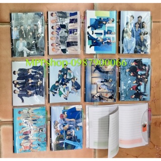 Sổ kèm bút BTS  combo 2 quyển mẫu ngẫu nhiên ( khách sỉ tính theo 1q)