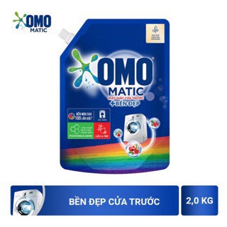 Túi Nước giặt Omo Matic Bền Đẹp Cửa Trước 2kg