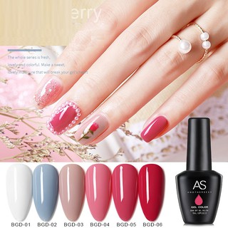 Sơn Gel  AS tone Hồng nhẹ nhàng -  mã mới (mã BGD) _ chai đen