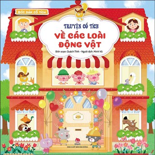 Sách - Bóc Dán Cổ Tích - Truyện Cổ Tích Về Các Loài Động Vật