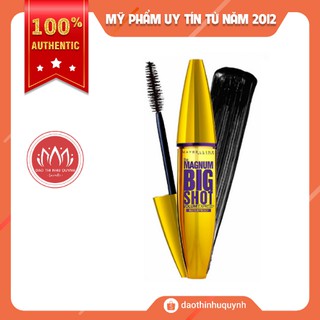MASCARA Maybelline DÀY MI THE MAGNUM BIG SHOT ĐEN WATERPROOF KHÔNG LEM KHÔNG TRÔI 10ml