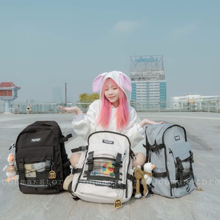 🪵🪵Balo mash ver 3 túi lưới (Có sẵn)