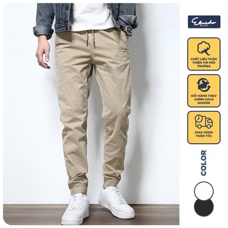 Quần Jogger nam nữ unisex trẻ trung phong cách Hàn Quốc ELNIDO