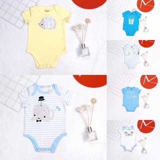 (Sz 6M chọn màu) Body chip cộc tay xuất Pháp- Body cotton lạnh from to ngang