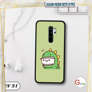 Ốp điện thoại Xiaomi Redmi Note 8 Pro - lưng nhám viền dẻo