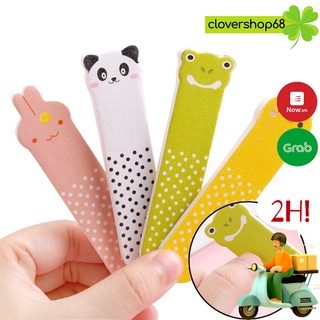 Bộ 5 cây dũa móng mầu sắc xinh xắn - Dũa móng tay mini hoạt hình Clovershop68