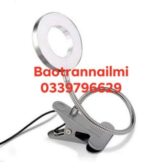 (Tặng củ sạc) Đèn led  nối mi làm nail siêu sáng 2 ánh sáng trắng và đỏ