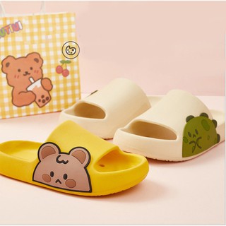 Dép bánh mỳ gấu siêu nhẹ chống trơn trượt