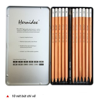 [ARBAT] Set chì mỹ thuật Hernidex 12 cây