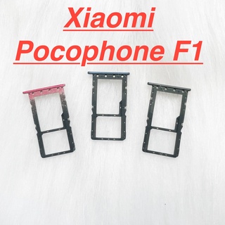 Khay đựng sim XIAOMI Pocophone F1 miếng khay chứa thẻ nhớ ổ bắt sim sóng linh phụ kiện điện thoại thay thế hư rớt
