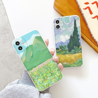 ỐP IPHONE bức tranh đồng cỏ ốp dẻo iphone 6/6plus/7/7plus/8/8plus/x/xr/xs/11/12/13/14pro/max/promax tr1227
