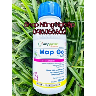 Map Go 20ME 480ml, sản phẩm sinh học trừ côn trùng cho cây trồng.