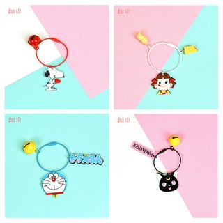 MÓC KHÓA 2D HOẠT HÌNH NHIỀU MẪU