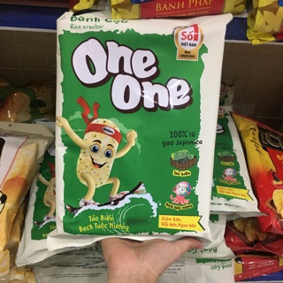 Bánh gạo One One vị tảo biển bạch tuộc nướng 104g
