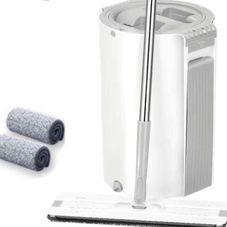 Cây lau nhà tự vắt chính hãng Pulito bộ lau nhà dạng tròn thông minh xoay 360 độ LS-CKT-TT