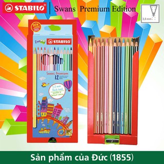 Hộp bút chì màu STABILO Swans CLP1867L - 12 Cây/hộp