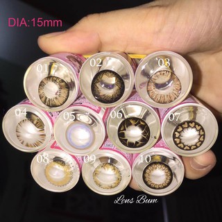 Lens Nâu Giãn Tròng , Lens Vassen Hàn