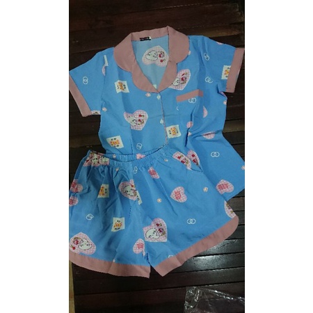 bộ pijama đùi lụa