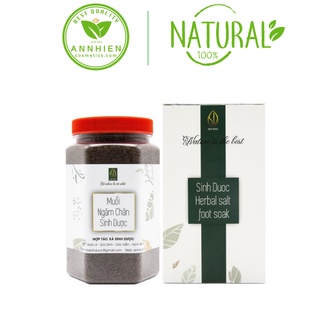 Muối Ngâm Chân Sinh Dược Cao cấp 550g - Muối Cao Thảo Dược Tốt Cho Xương Khớp - Giảm Tê Mỏi