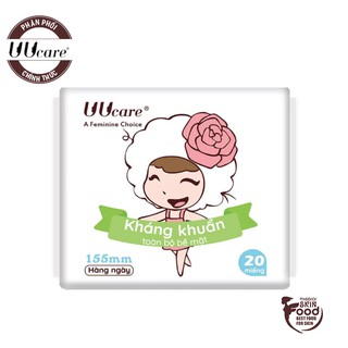 Băng Vệ Sinh Kháng Khuẩn Hằng Ngày UUcare Young Girl Series 15.5cm [che tên sản phẩm khi giao hàng]